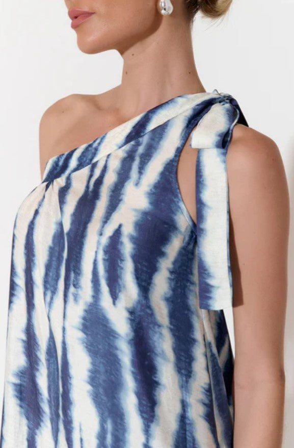 FRIDA print short dress