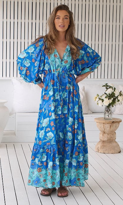 Love in the mist blue dress