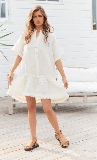 IndiaRose Tash Offwhite dress