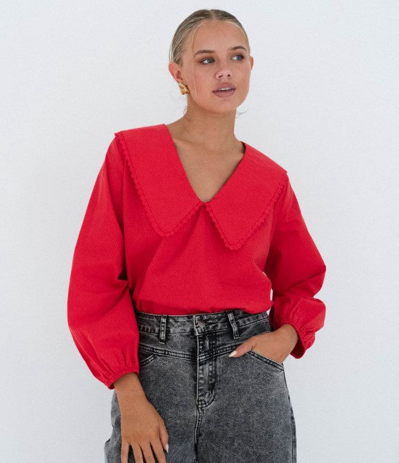 Paperheart RED blouse