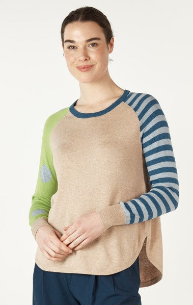 zAKKET Spot knit oat