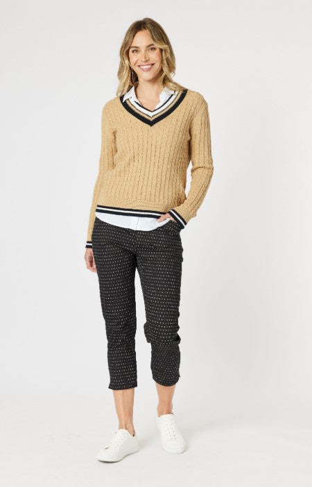 Oxford Jumper Caramel