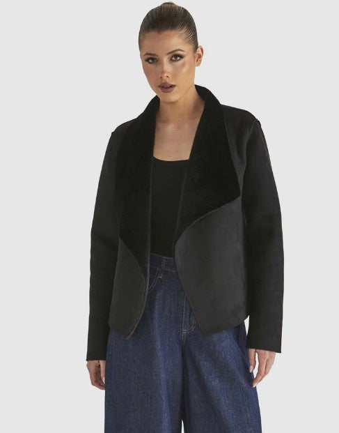 Behold Reversible black Jacket
