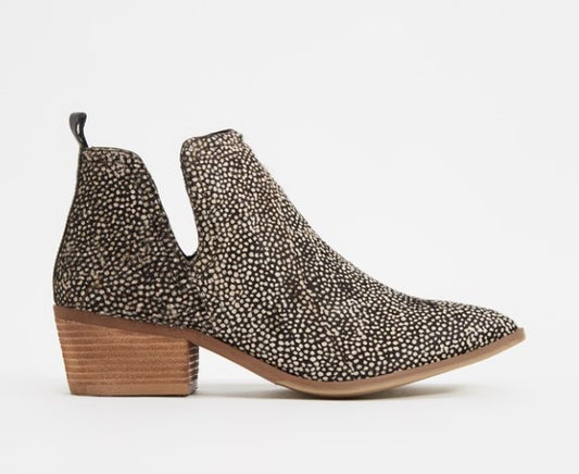 Jungle Black Leopard boots