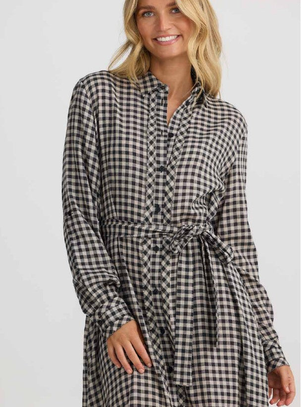 Cadize Shirt check dress