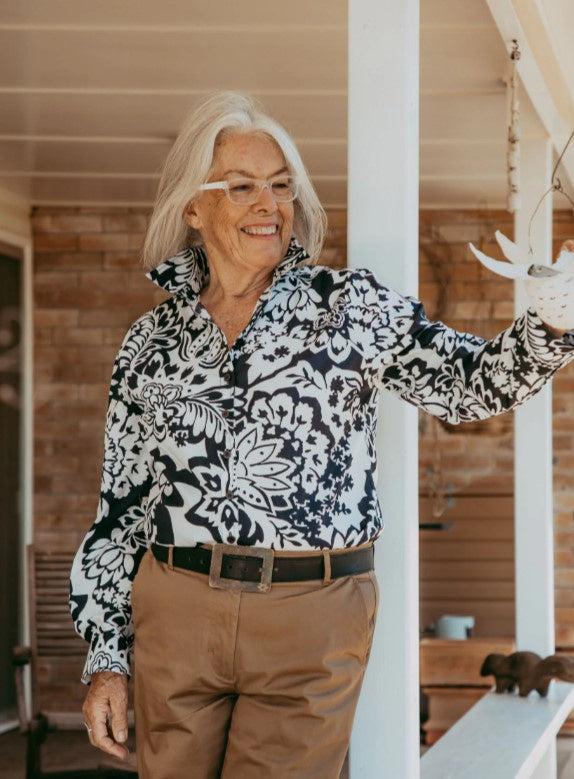 GC Feather print shirt