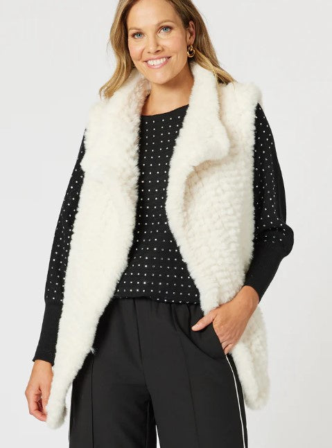 Minx Vest Ivory