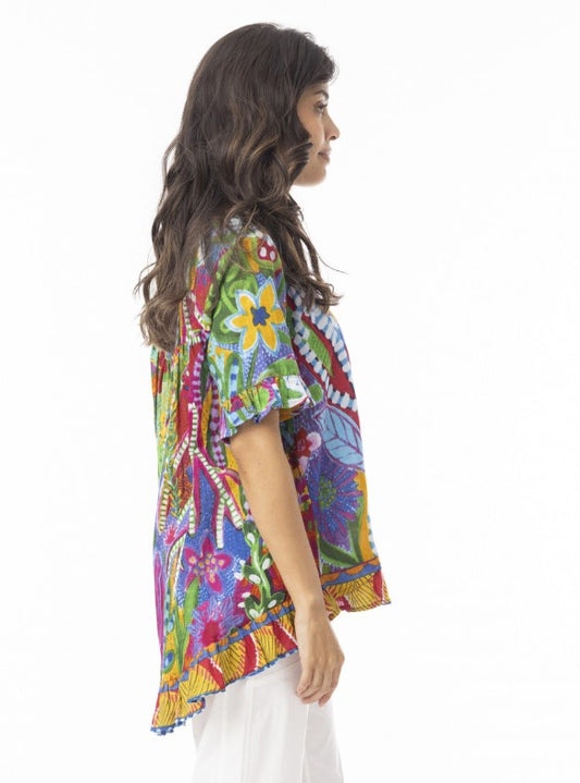 Ipanema Top Frill Blouse