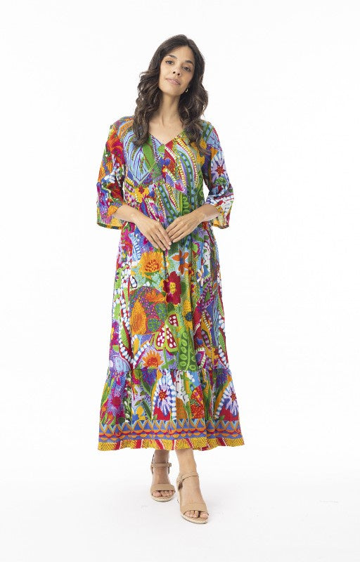 Ipanema Dress Midi print