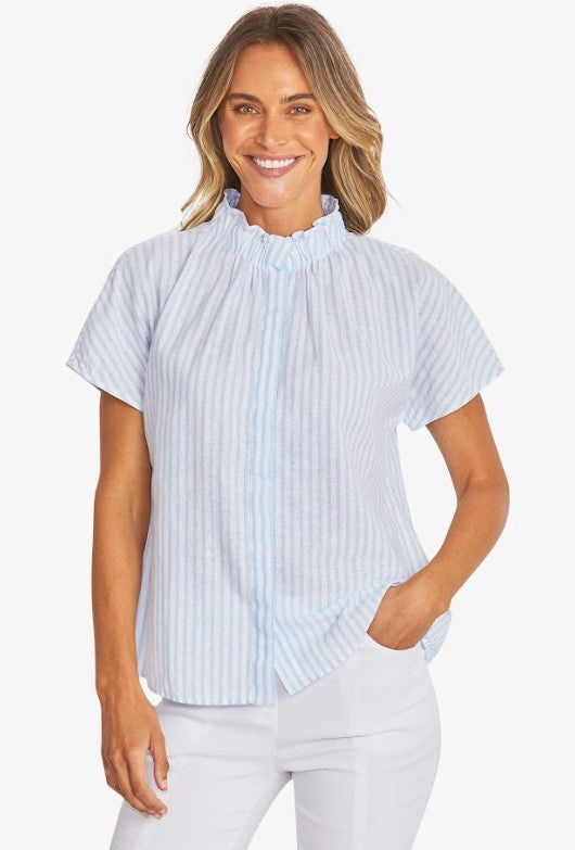 Tamara stripe blouse