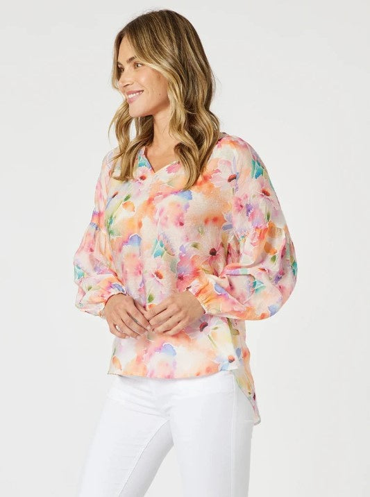 GS SPRING floral top