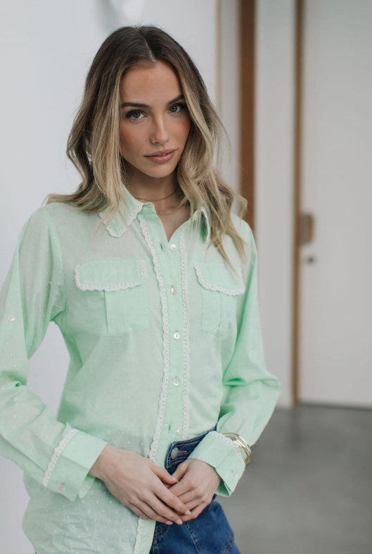 Shirt with Cami Acqua