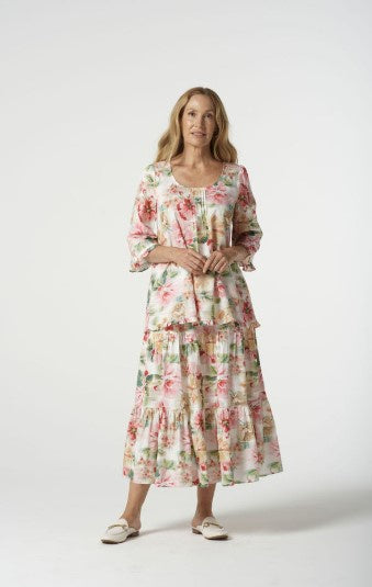 GC Floral Trapeze blouse