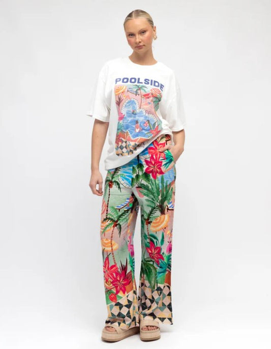 Sunny Poolside Pants
