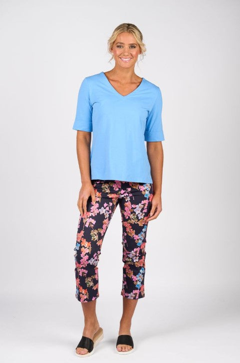 Vassalli Sky blouse