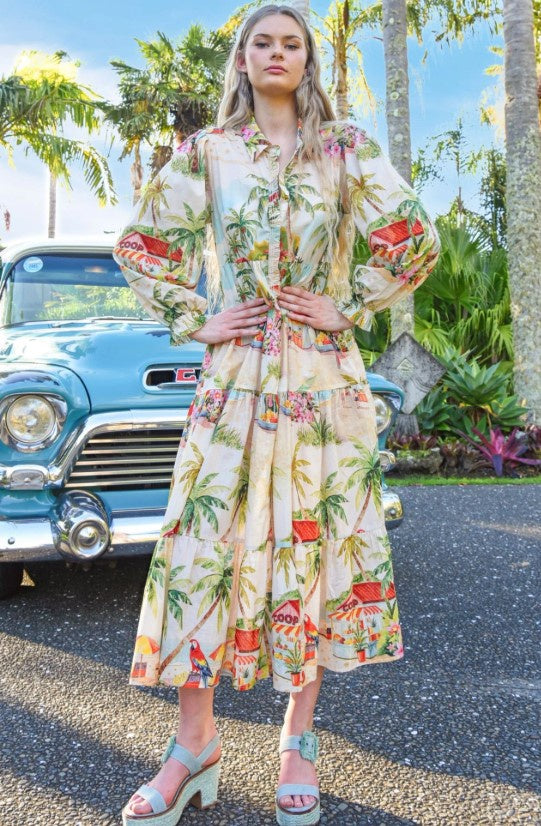 Palm Beach Picot-A-Boo dress