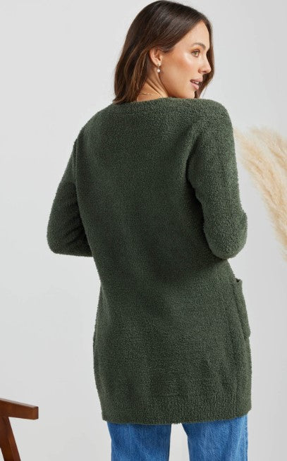Faith Cardigan Green