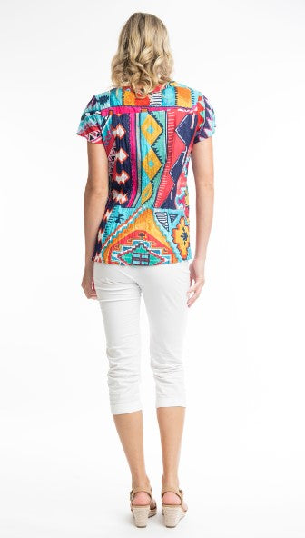 Zio red button top