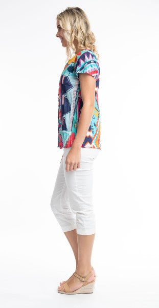 Zio red button top
