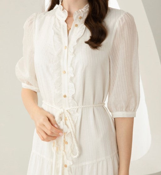 Lucienne silk dress
