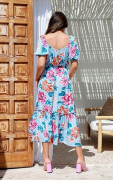Zen dress blue