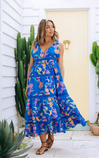 Blue Sunshine dress