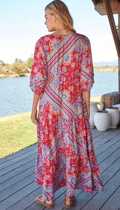 Rosalee Print Marianna dress