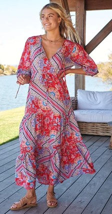 Rosalee Print Marianna dress