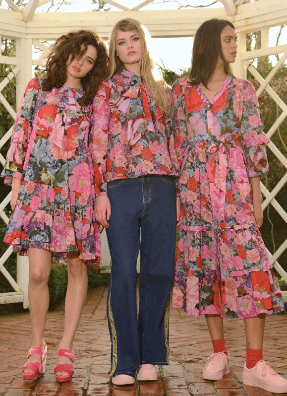Tie Fidelity dress pink