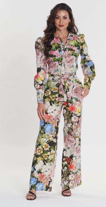 Romantic Flower Pants