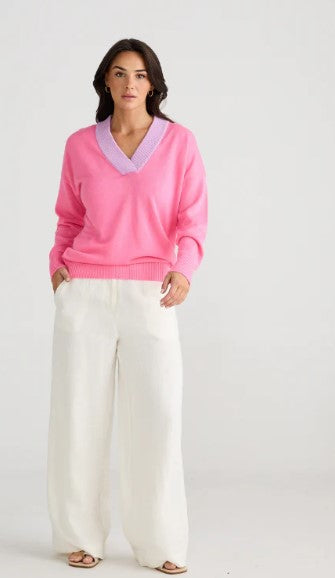 Barcelona knit pink
