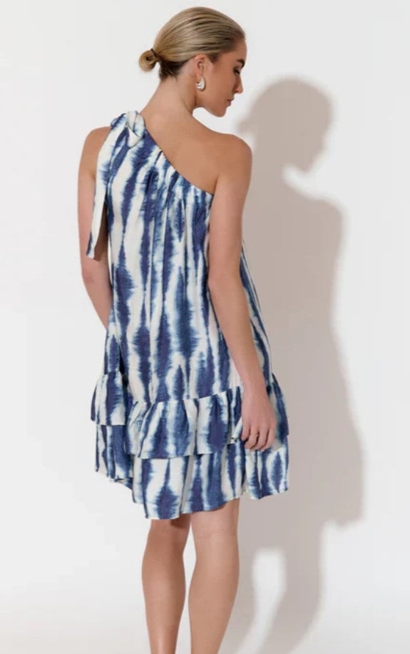 FRIDA print short dress
