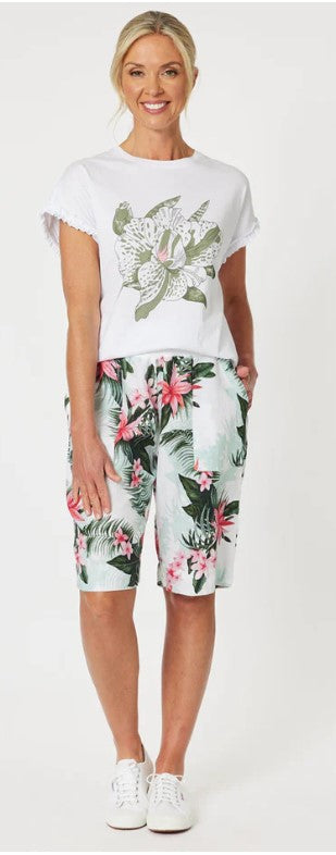 GS Paradise print shorts