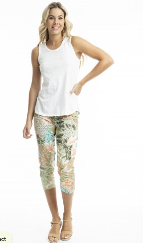 Algarve pant print