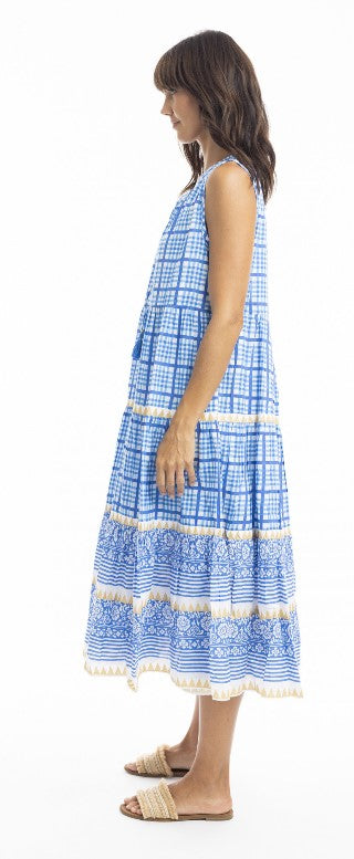 Straddie blue dress