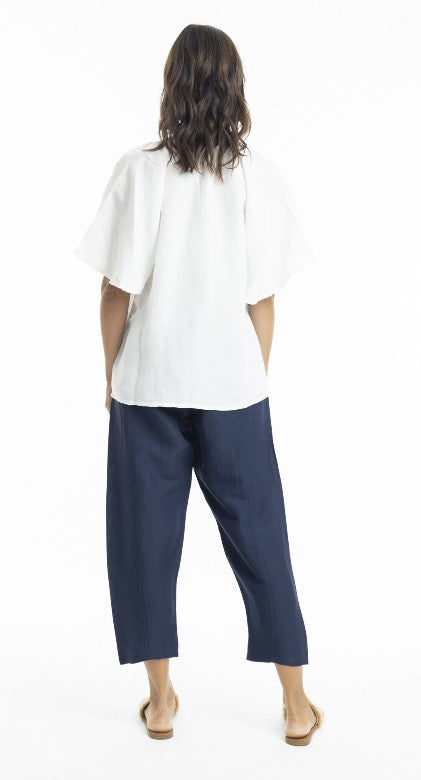 White linen Escape blouse