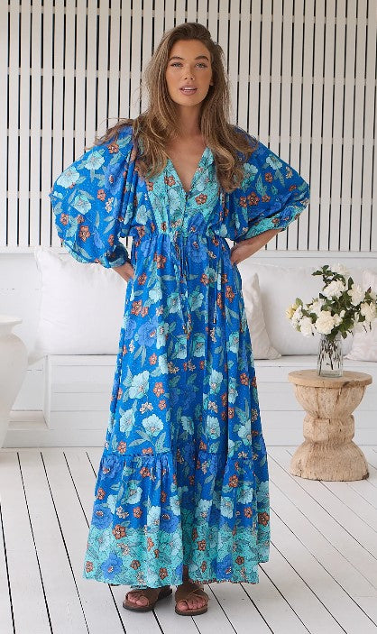 Love in the mist blue dress