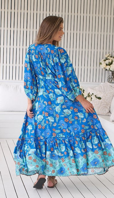 Love in the mist blue dress