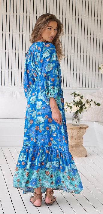 Love in the mist blue dress