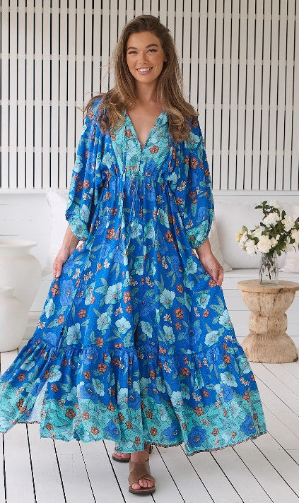 Love in the mist blue dress