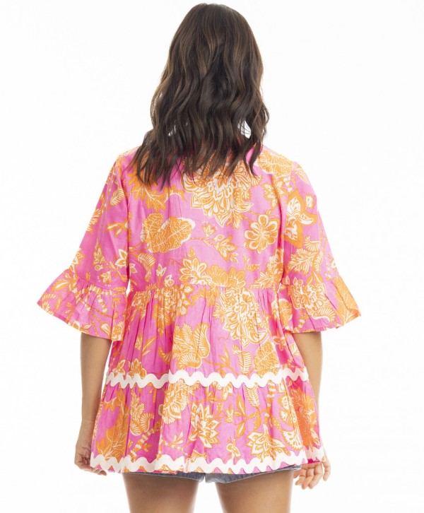 Layla bright blouse