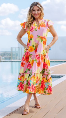Barbados Line Dress