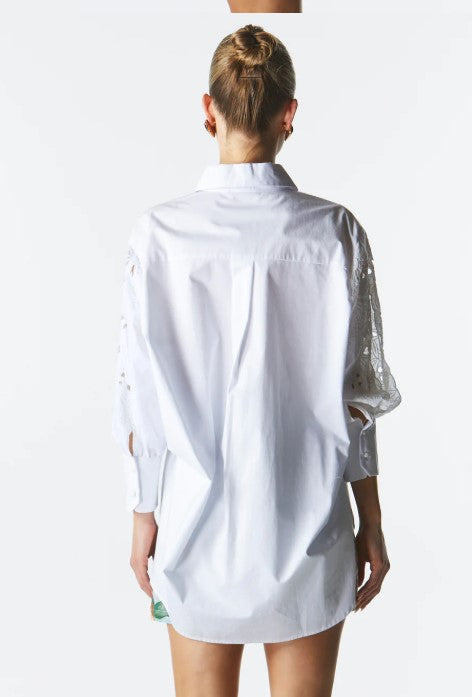 Lily Broderie white shirt