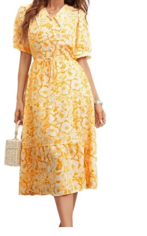 Sunny Lemon floral dress