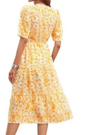 Sunny Lemon floral dress