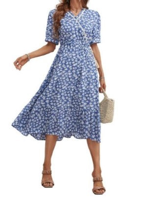 Baby Blue floral dress