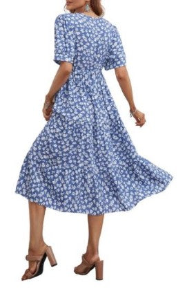 Baby Blue floral dress