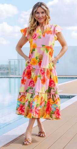 Barbados Line Dress