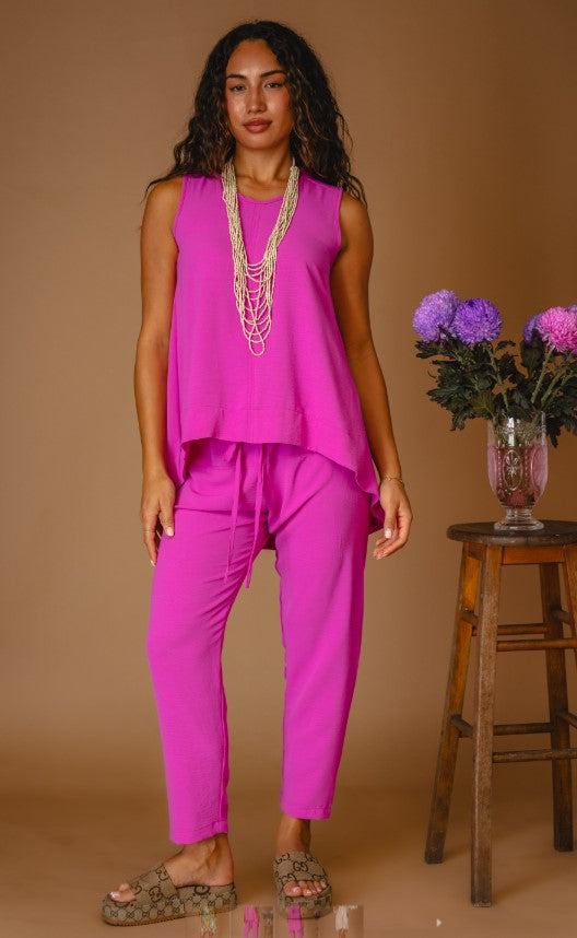 Dragonfruit pink Pants