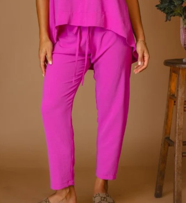 Dragonfruit pink Pants